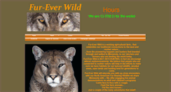 Desktop Screenshot of fureverwild.org